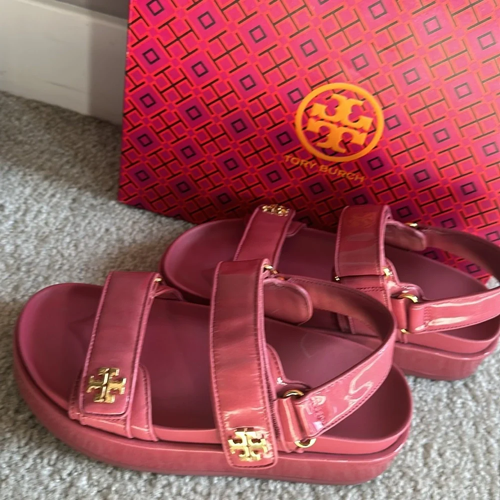 Tory Burch Pink Sandals - Picture 5 of 11